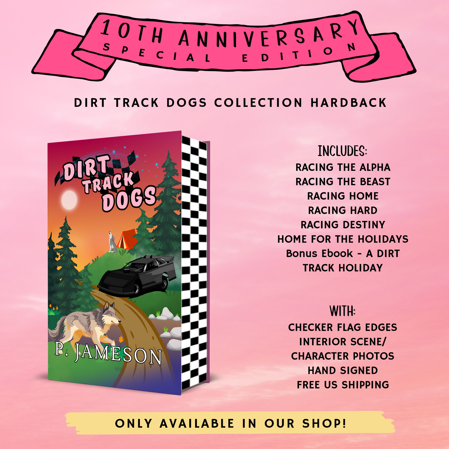 Dirt Track Dogs 10th Anniversary Special Edition Hardback